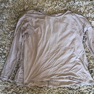 Lululemon Back In To It - Open Back Long Sleeve